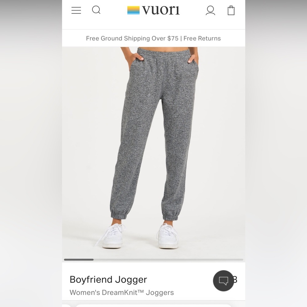 Vuori jogger worn once